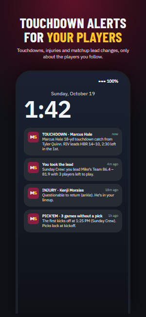 MartinSports app screen 2