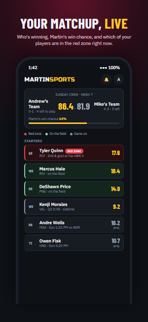 MartinSports app screen 8
